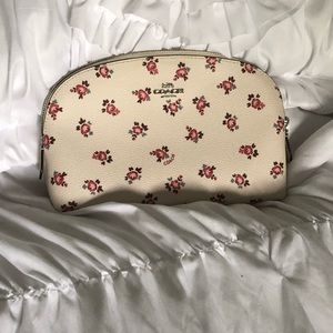 Authentic Coach cosmetic bag.